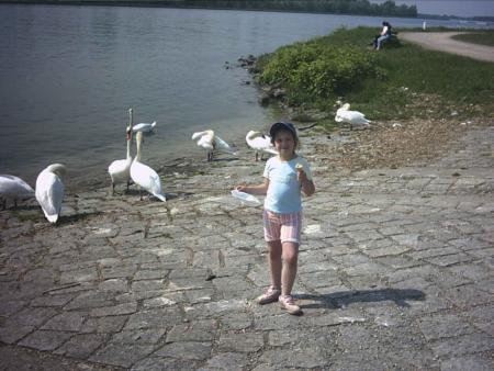 Moi entrain de manger une glace