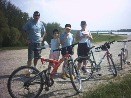 Tonton Christian, Moi, Ugo et Tati Fatima