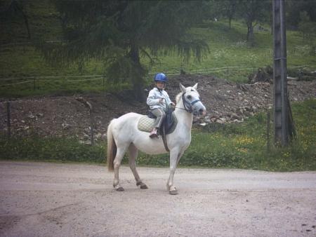 Ma premi�re promenade � cheval