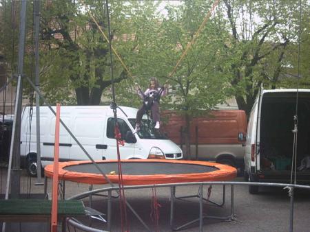 Mon premier saut � l'eslastique